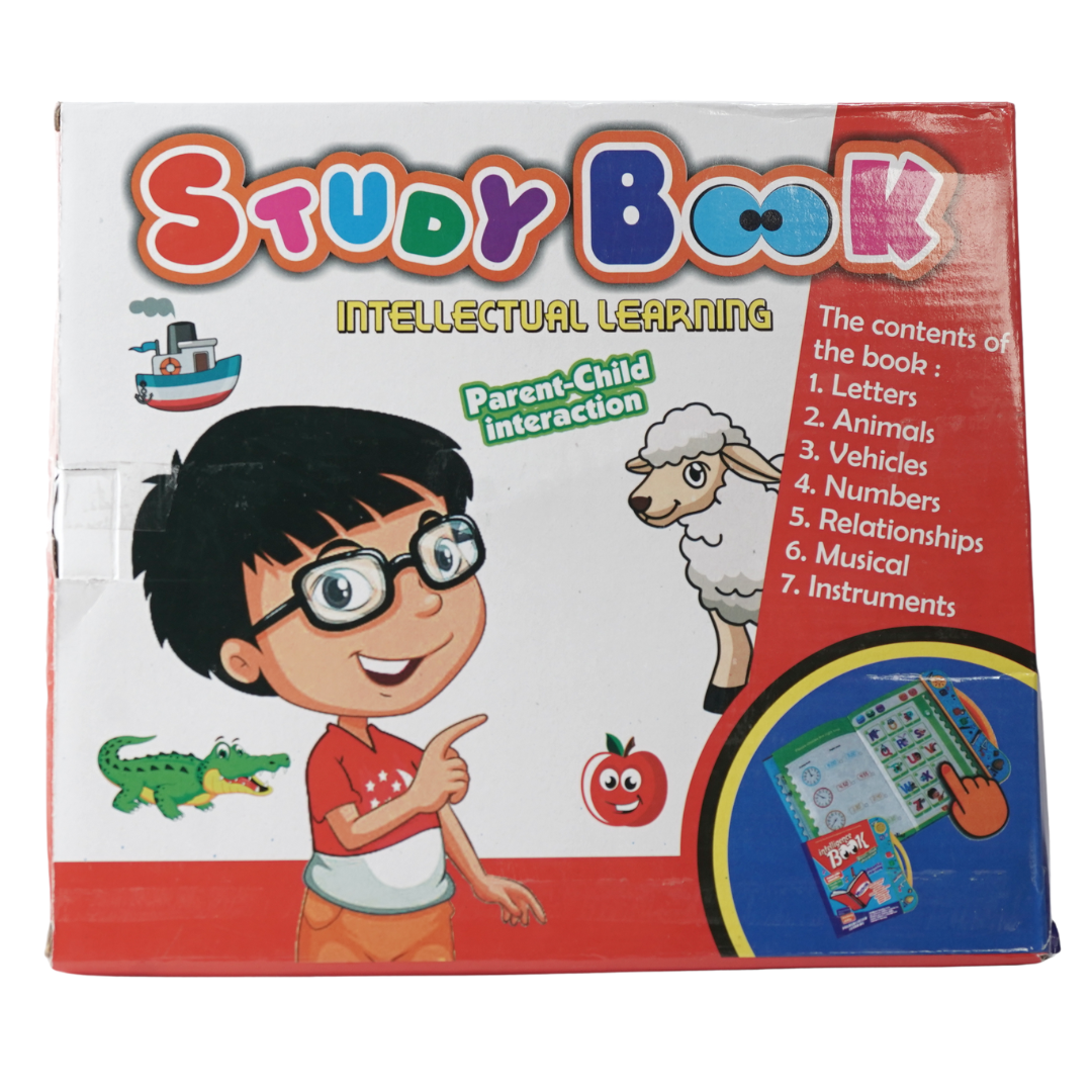 Interactive Children Book -Musical English Educational Toy Phonetic Learning Book for 3 + Year Kids, Boys, Toddlers (Multi-colour)