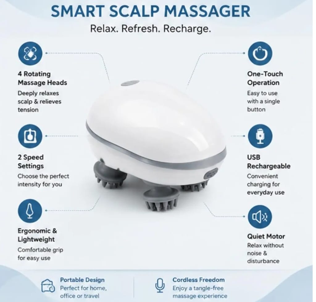 Smart Scalp Massager