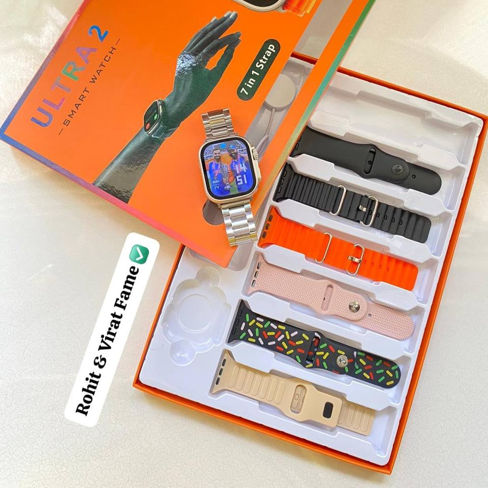 ultra 2 smart watch 7 in 1 strap