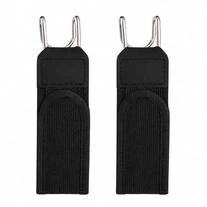 2 pcs No Buckle Stretch Belt for Men and Women with Metal Hook - Adjustable Elastic Waist Belt for Jeans, Trousers and Pants | Buckleless Invisible Comfort Belt for Daily Wear Travel