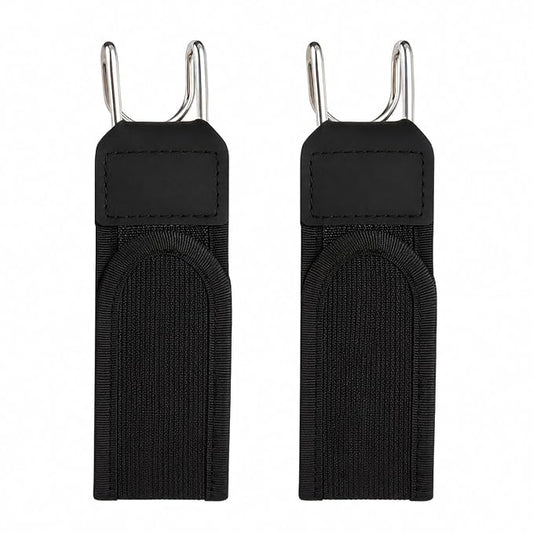 2 pcs No Buckle Stretch Belt for Men and Women with Metal Hook - Adjustable Elastic Waist Belt for Jeans, Trousers and Pants | Buckleless Invisible Comfort Belt for Daily Wear Travel