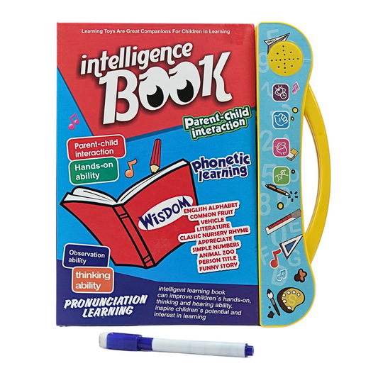 Interactive Children Book -Musical English Educational Toy Phonetic Learning Book for 3 + Year Kids, Boys, Toddlers (Multi-colour)