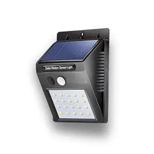 Solar Power Sensor Wall Light 20 LED Outdoor Waterproof Energy Saving Solar Light Set (Wall Mounted Pack of 1)