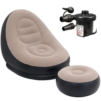 Sofa Chair and Footstool
