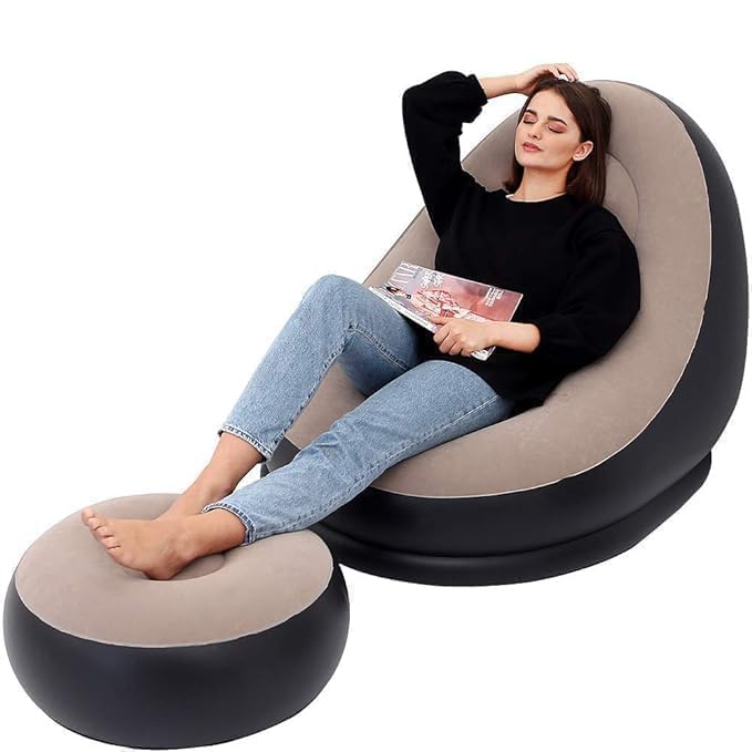 Sofa Chair and Footstool