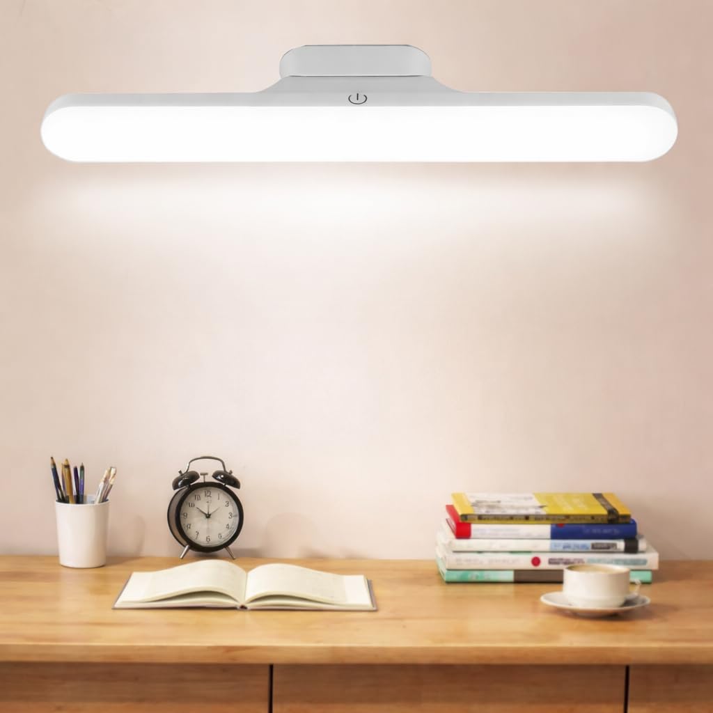 30 CM Magnetic Light - Plastic Led Cabinet Lights With Magnet - Magnetic LED Rechargeable Light - Slim LED Under Cabinet Lamp - 3 Color Light   30 CM Cabinet Magnetic Light