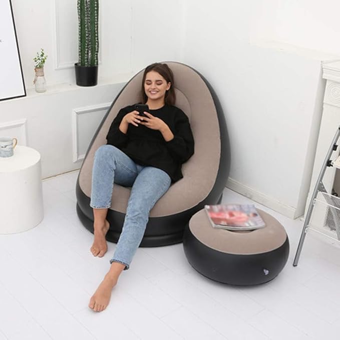 Sofa Chair and Footstool