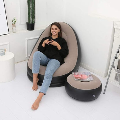 Sofa Chair and Footstool