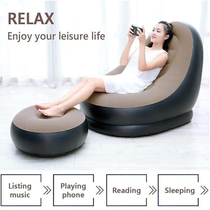 Sofa Chair and Footstool