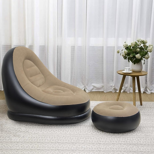 Sofa Chair and Footstool