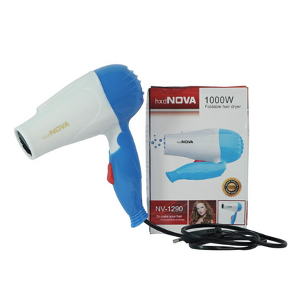 Hairmate Best Compact Hair Dryer, Lightweight Design Ideal for Travel and Everyday use, Blow and Portable Ionic Hair Dryer