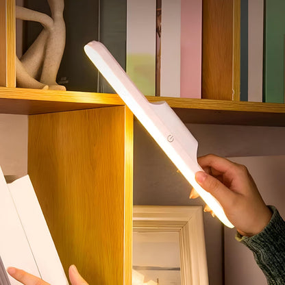 30 CM Magnetic Light - Plastic Led Cabinet Lights With Magnet - Magnetic LED Rechargeable Light - Slim LED Under Cabinet Lamp - 3 Color Light   30 CM Cabinet Magnetic Light