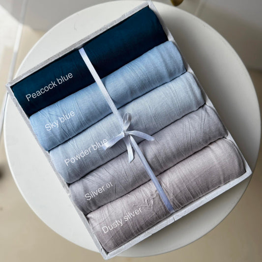 Premium Classic Jersey Set – 15 Shades. Earth, Blue & Berry Tones