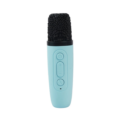 Chiltoy Rechargeable Wireless Karaoke Mic with Speaker for Singing | Wireless Mini Portable Bluetooth Speaker with Microphone &RGB LED Lights | Cute Birthday Gift for Kids | picnic mini microphone speaker