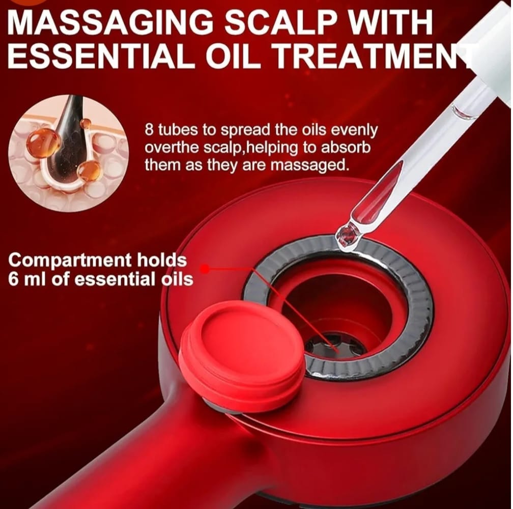 Sclap masager with oil