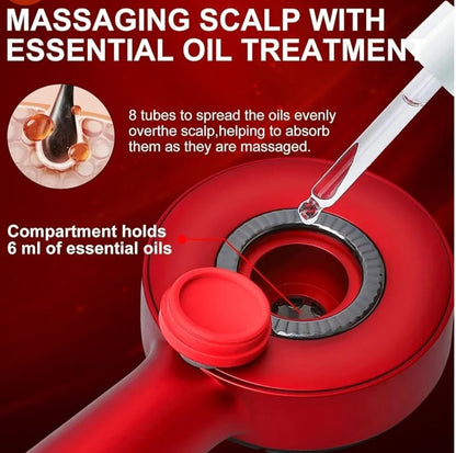 Sclap masager with oil