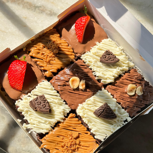 Dulces Pasteles Assorted brownie box | Best brownies in Kerala