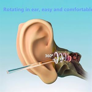 24 Pcs Reusable Ear Cleaner - Soft Silicone Adhesive Sticky Ear Cleaner Tool Set For Ear Cleaning, Washable Resin Tip Ear Wax Removal Tool Ear Cleaner Stick Or Adults Children