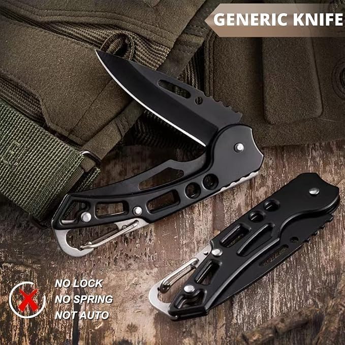 Mini Folding Keychain|| Portable Survival Mini Blade Vintage Keychain with Royal Engraving || Emergency Safety Folding Keychain