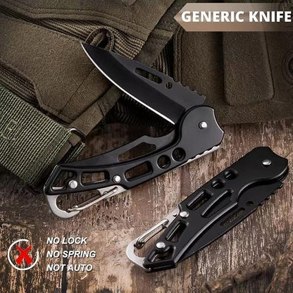Mini Folding Keychain|| Portable Survival Mini Blade Vintage Keychain with Royal Engraving || Emergency Safety Folding Keychain