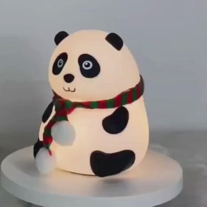 SILICONE PANDA LAMP