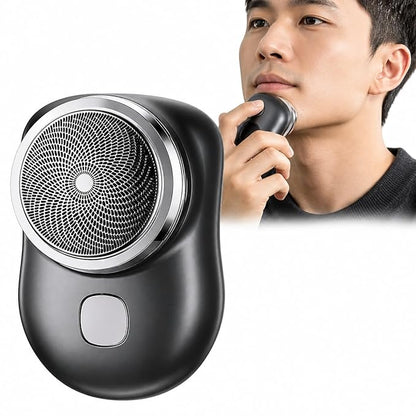 Mini Electric Shaver for Men, USB Rechargeable Portable Face Shaver, Close Skin Shave 0.2mm, Waterproof Pocket Razor for Beard, Mustache & Facial Hair