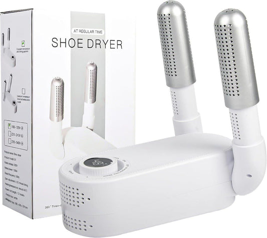 Shoe Dryer | Glove Dryer | Dry Wet Shoes with 360°Heat Blower | Intelligent Shoes Dryer with Four Timer | Boot Dryer | KT Electric Boot Warmer | Folding Design and Smart Panel