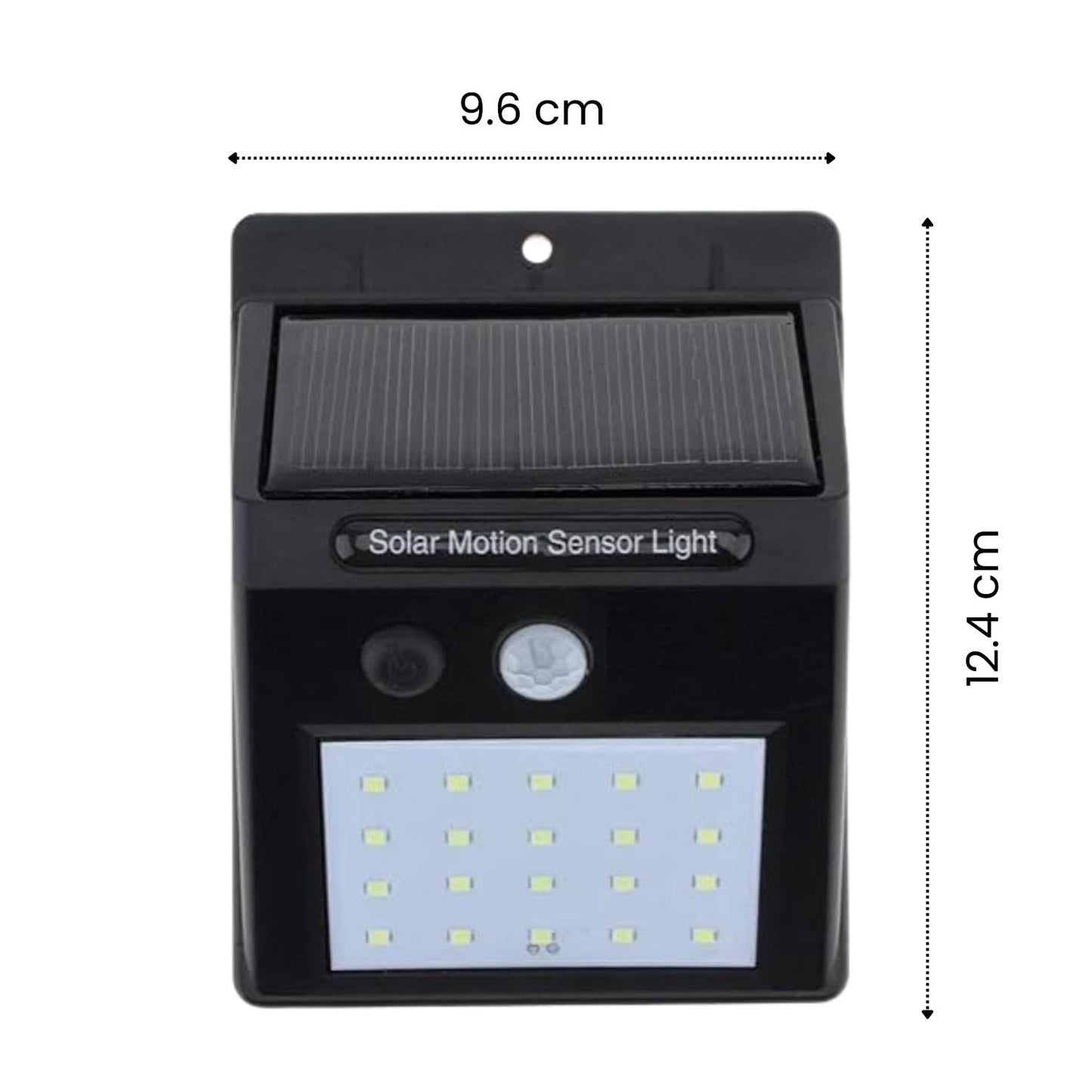 Solar Power Sensor Wall Light 20 LED Outdoor Waterproof Energy Saving Solar Light Set (Wall Mounted Pack of 1)