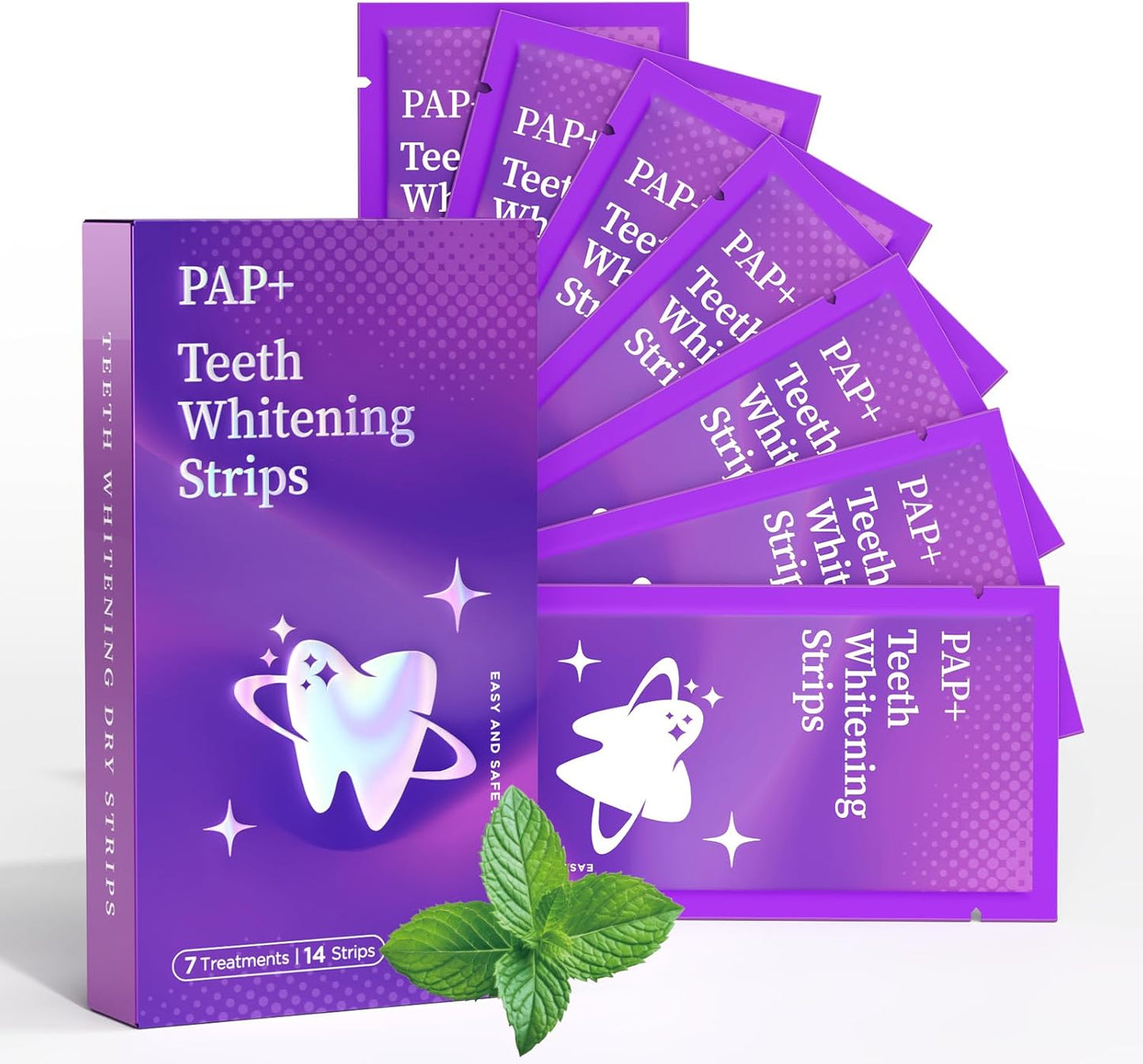 Purple Teeth Whitening Strips